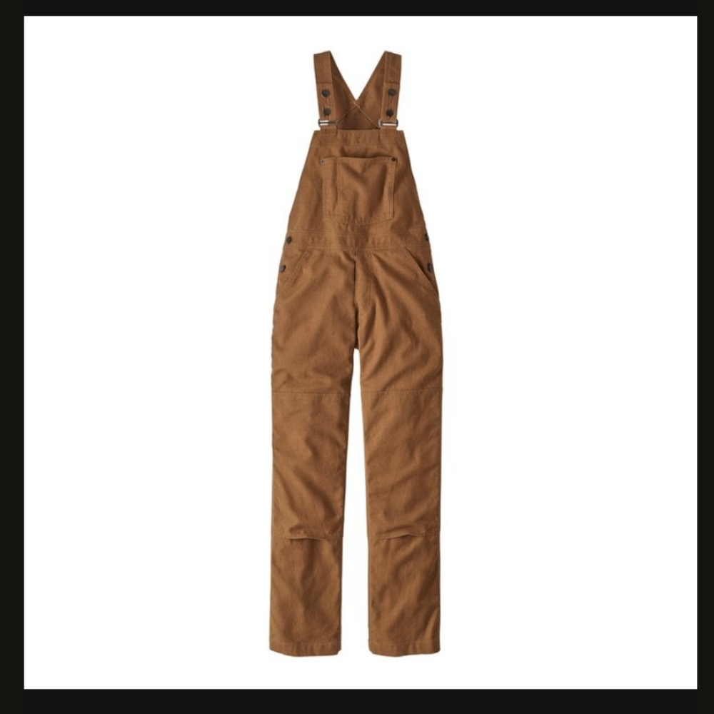 W's All Seasons Hemp Canvas Bib Overalls - Short